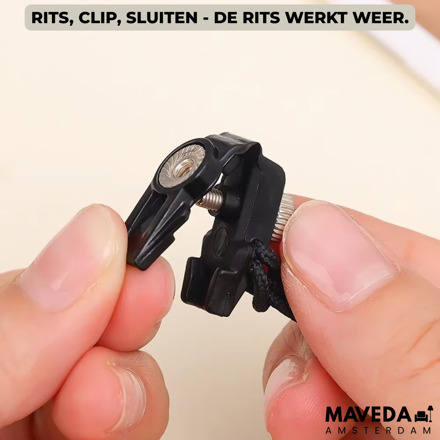 3+3 FREE | FixZip™ - Repareert elke kapotte zipseconde