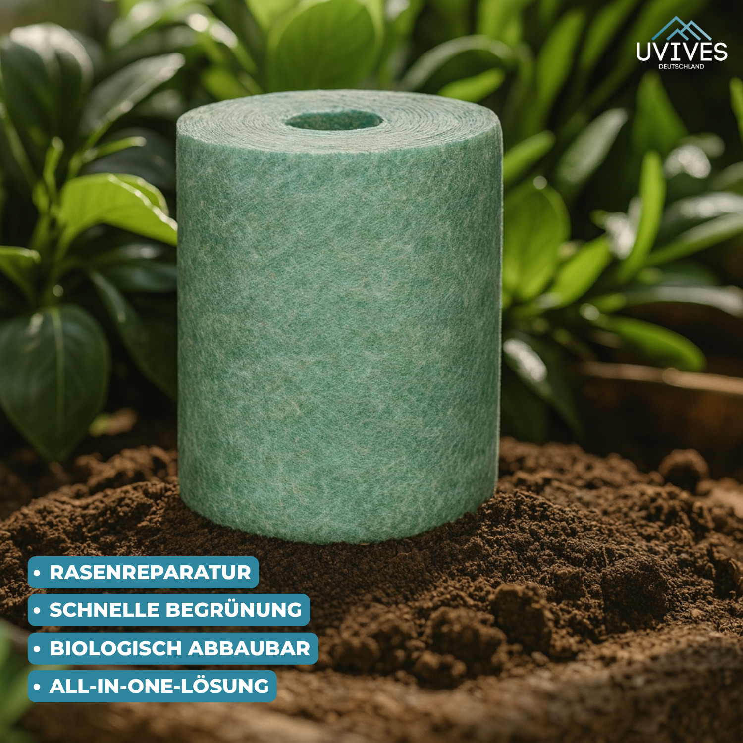 1+1 GRATIS | GreenRoll – Grüner Rasen, ganz ohne Aufwand!