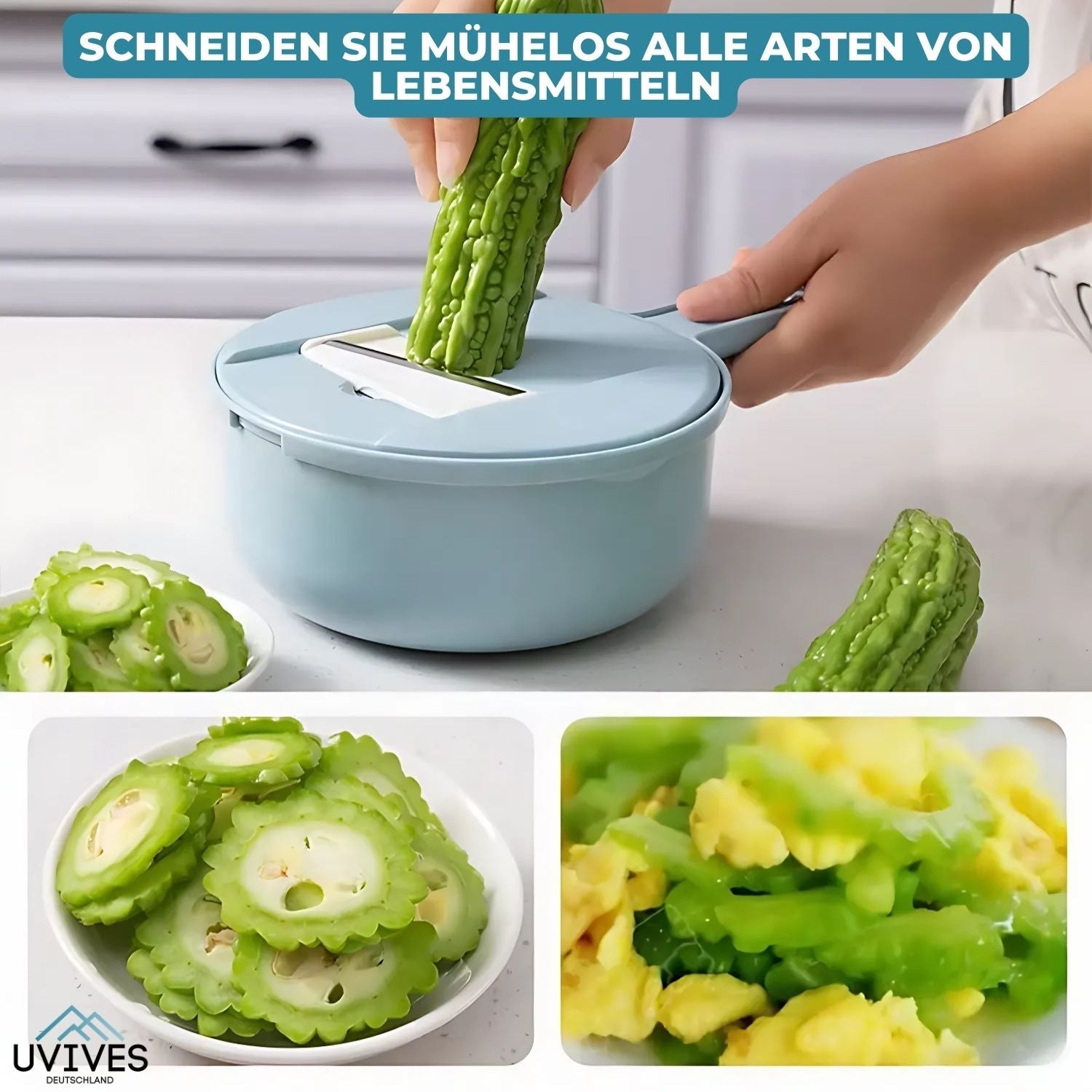 GrateCut™ - Multifunctionele groentesnijder