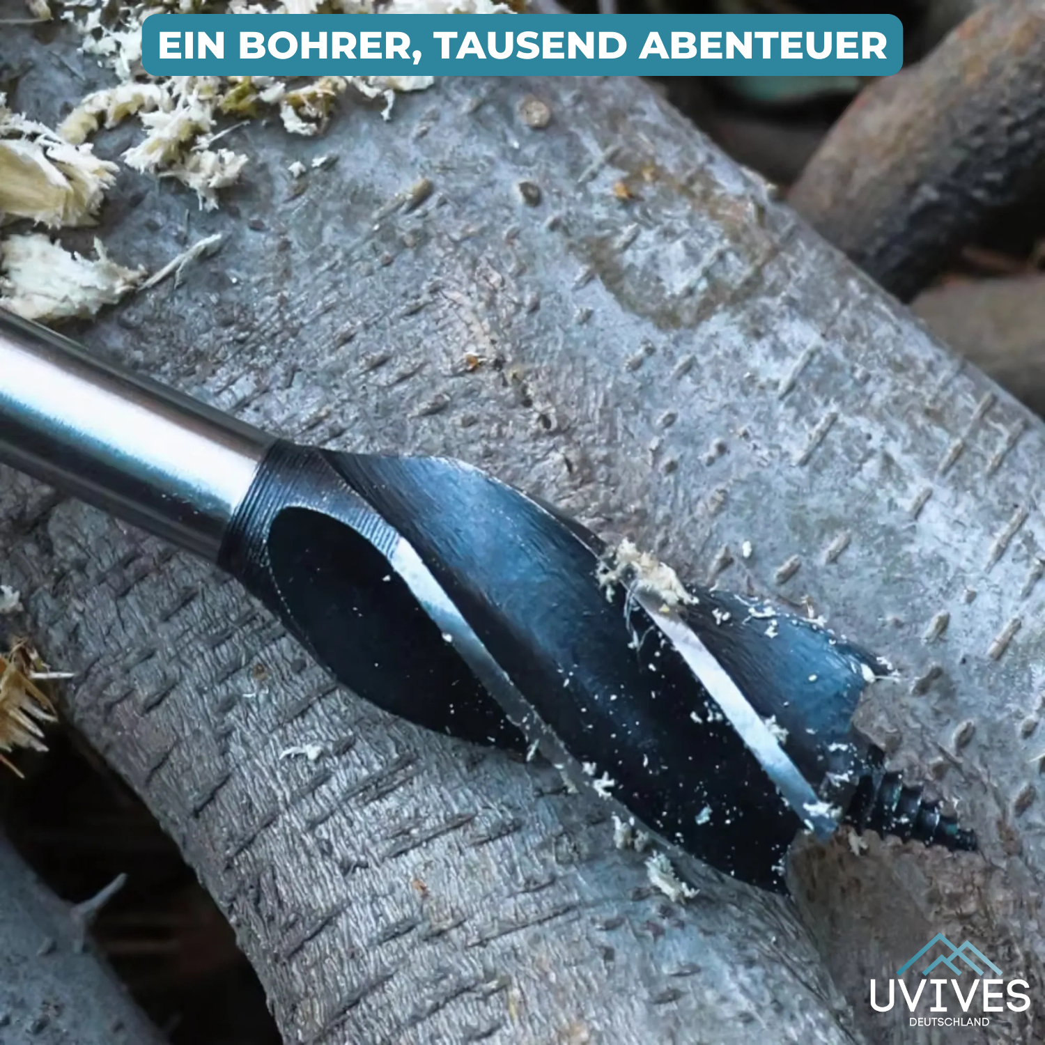 DrillMate™ - je ultieme overlevingsboor voor gebruik buitenshuis