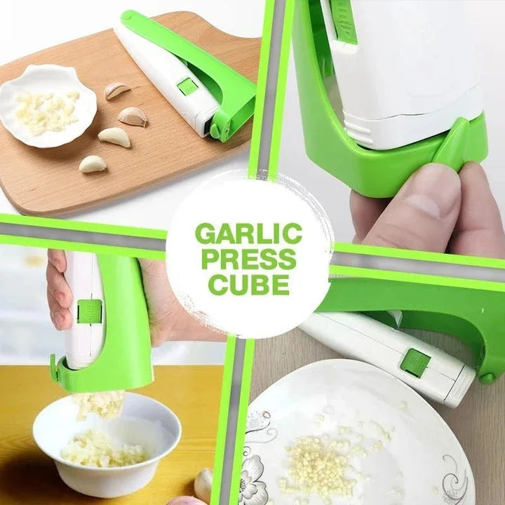 CrushCube - multifunctionele knoflookpers