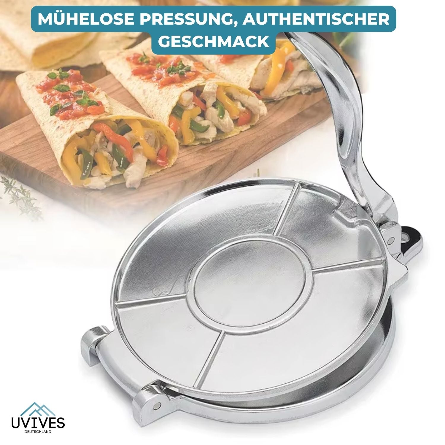 FlattaTilla™ - Maak tortilla's in een handomdraai