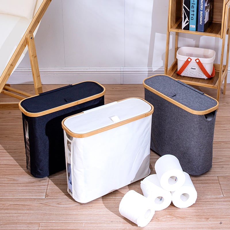 Bambelora opvouwbare opbergtas voor kleding in een kast