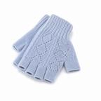 Fingerloze handschoenen | Zacht acrylgaren | Geribde polsboorden