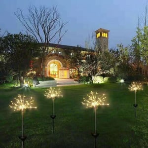 GlowBurst - vuurwerk op zonne-energie voor je tuin - helemaal zonder elektriciteit