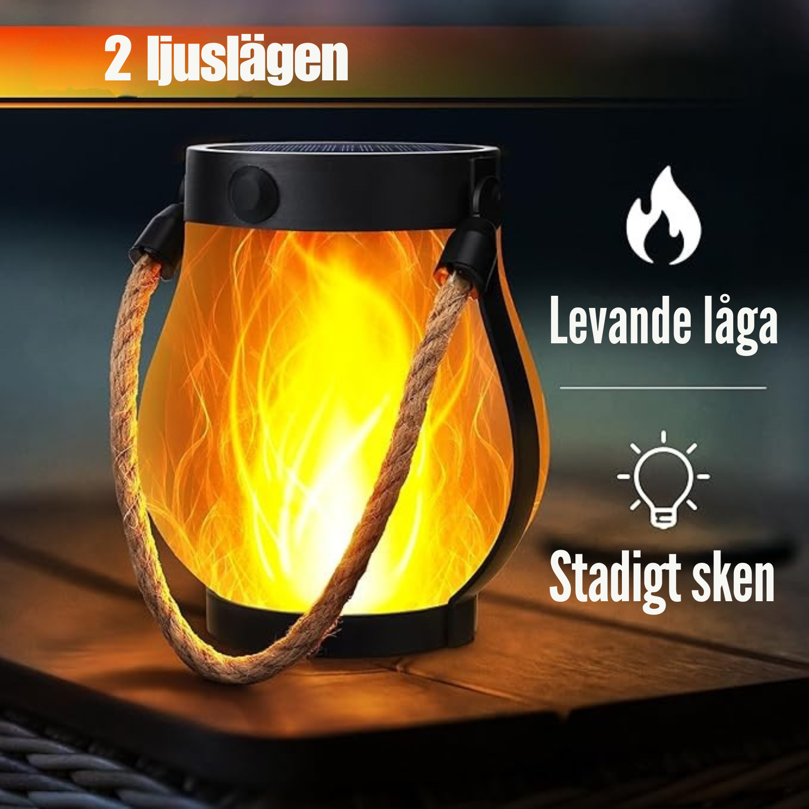 FlameAura - Sfeer met één druk op de knop, zonder vuur!