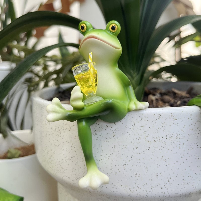 FrogWhimsy - De brutale decoratie voor potten & tuinen