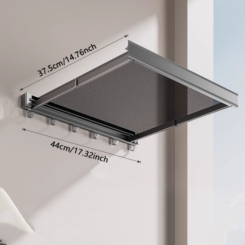 LiftFold - Room aluminium opvouwbaar kledingrek