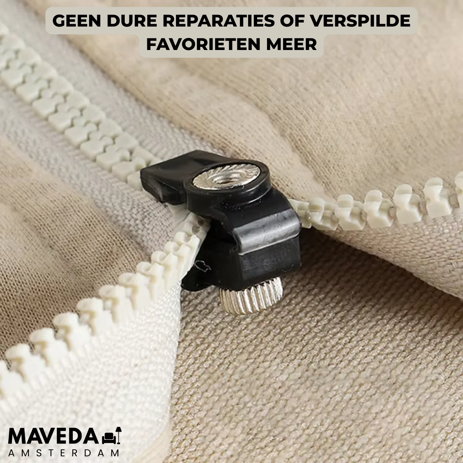 3+3 FREE | FixZip™ - Repareert elke kapotte zipseconde