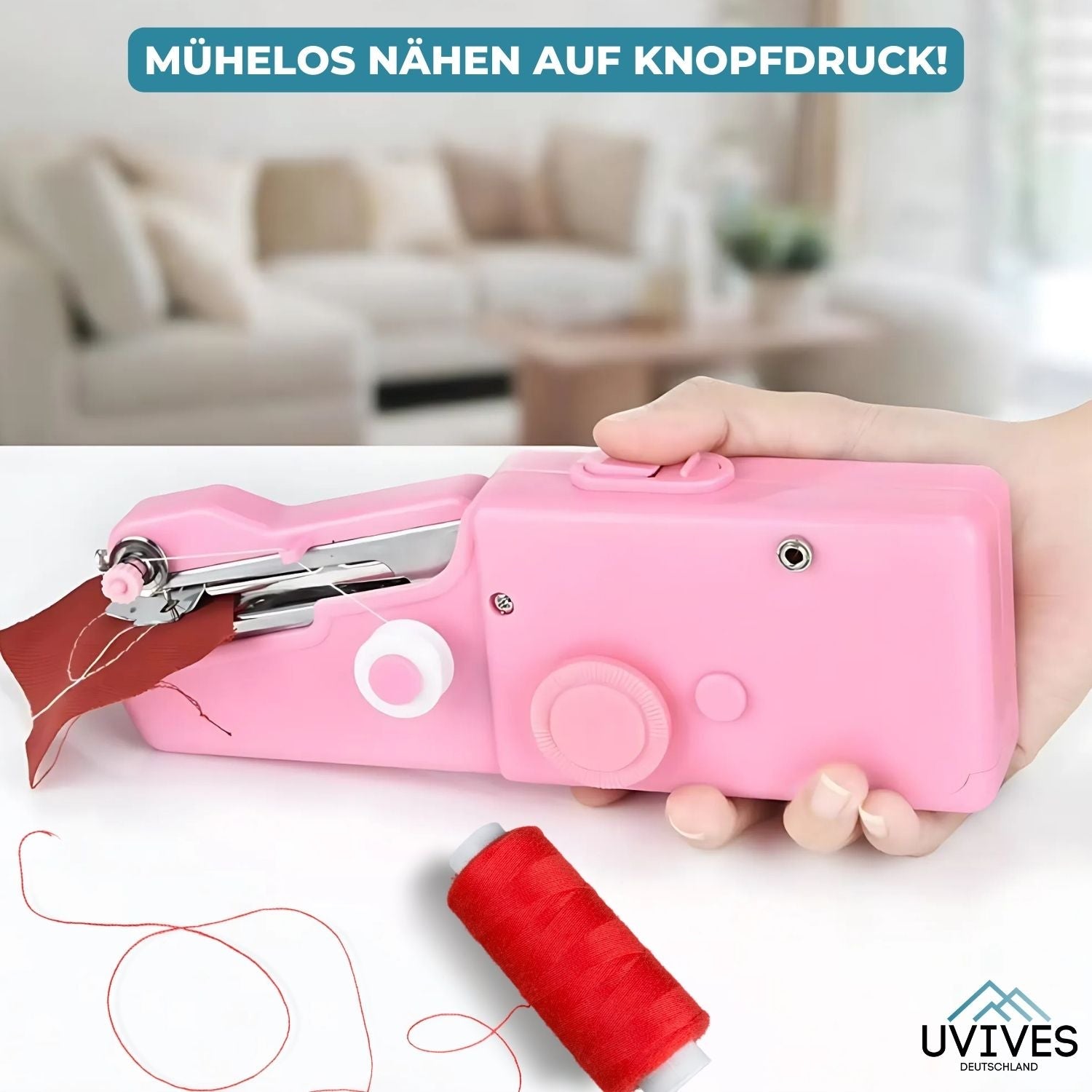 FabriSnap™ - Dit compacte apparaat naait moeiteloos en onzichtbaar