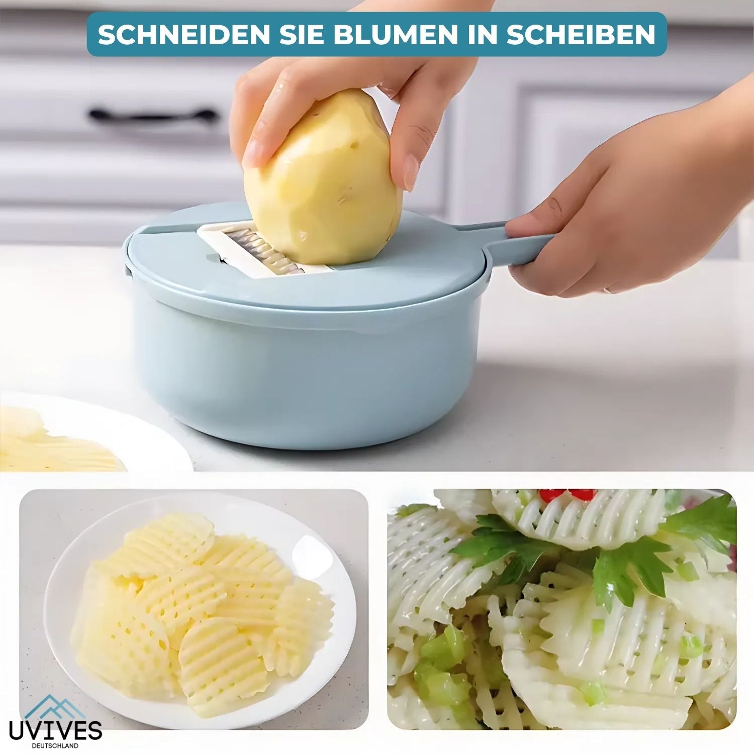 GrateCut™ - Multifunctionele groentesnijder
