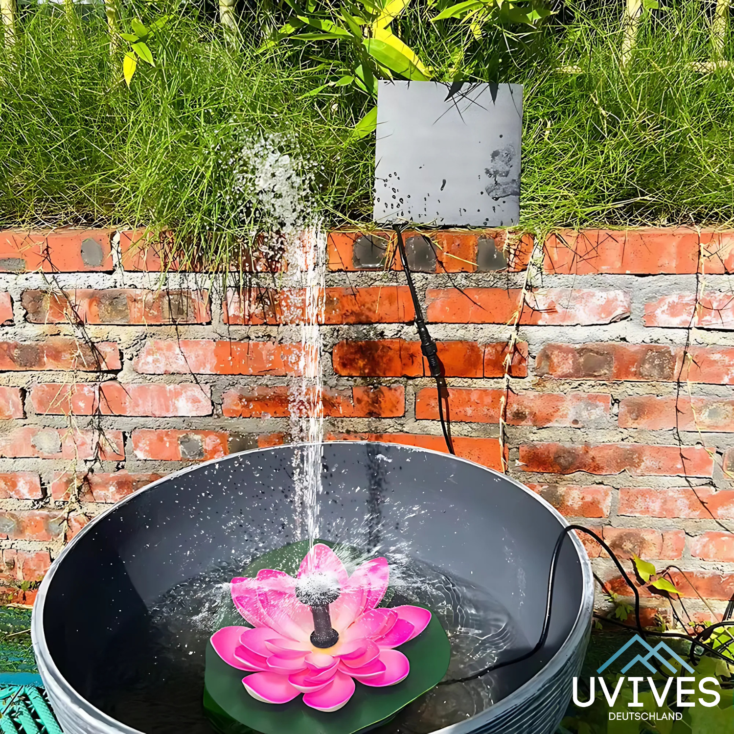 SunFlow™ - Magische fontein op zonne-energie voor je tuin