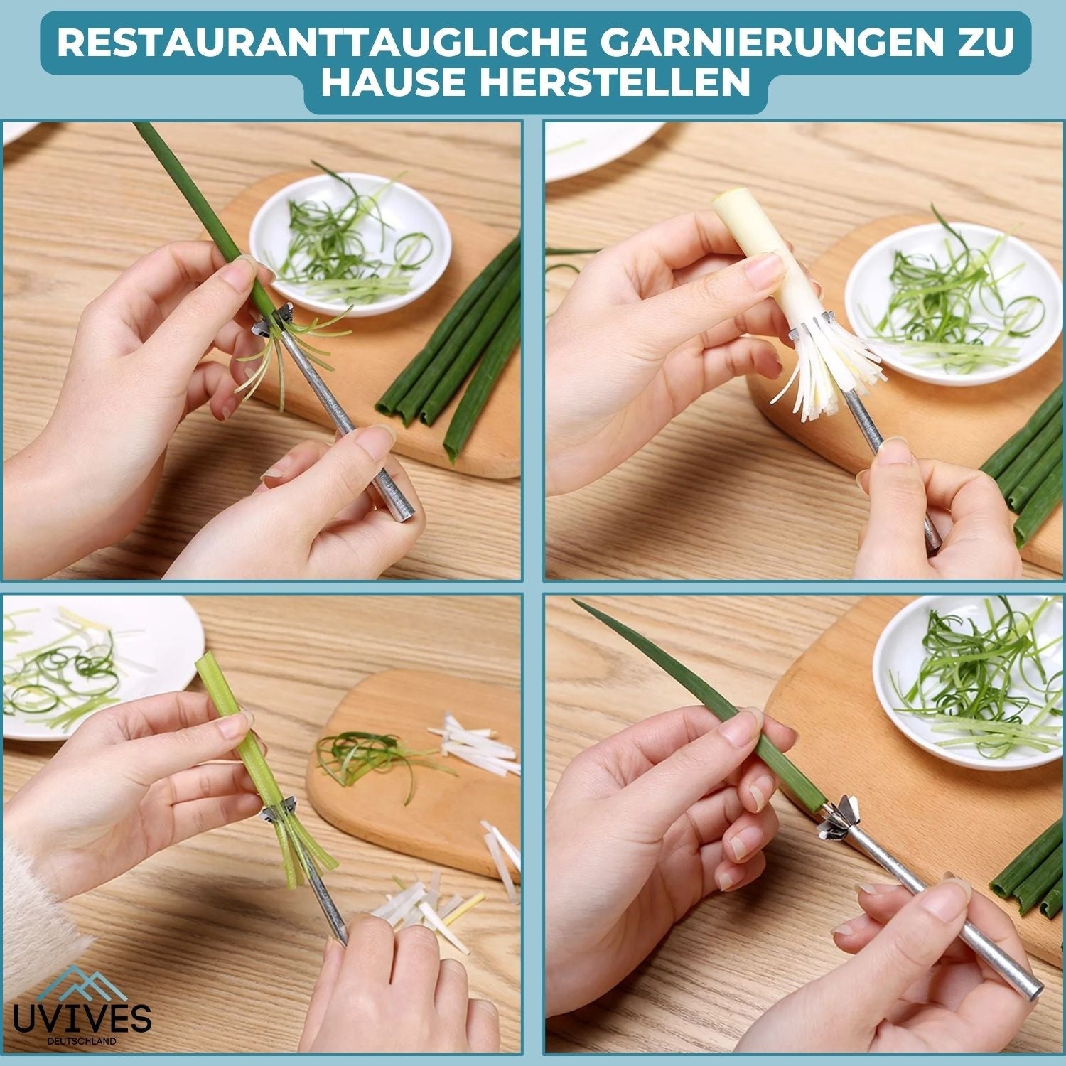 BloomBlade™ - Pruimenbloesem uiensnijder van zinklegering