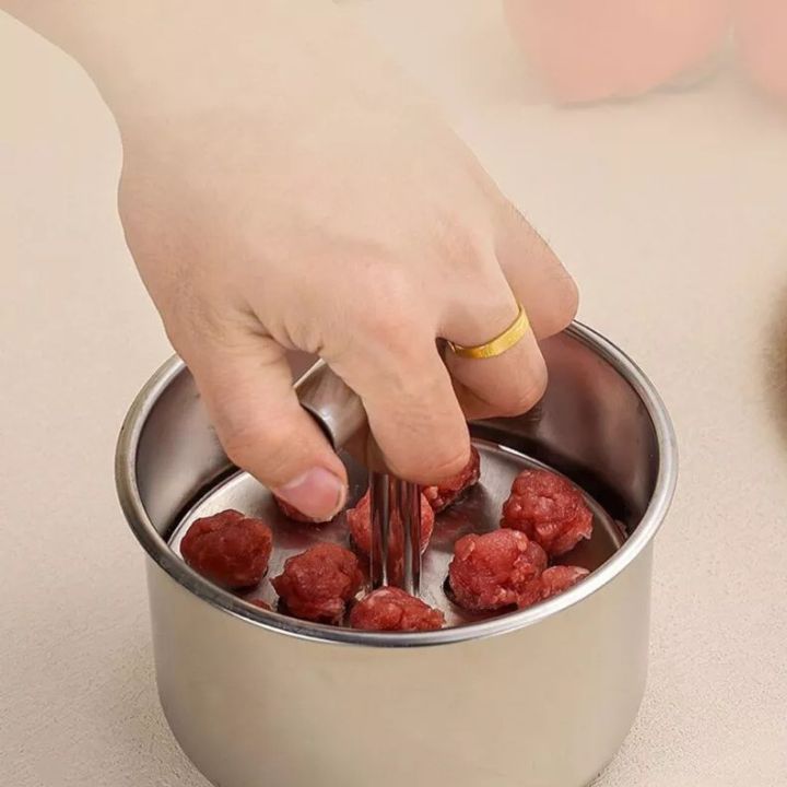 BallMaster - Roestvrijstalen gehaktbalvorm voor perfecte ballen