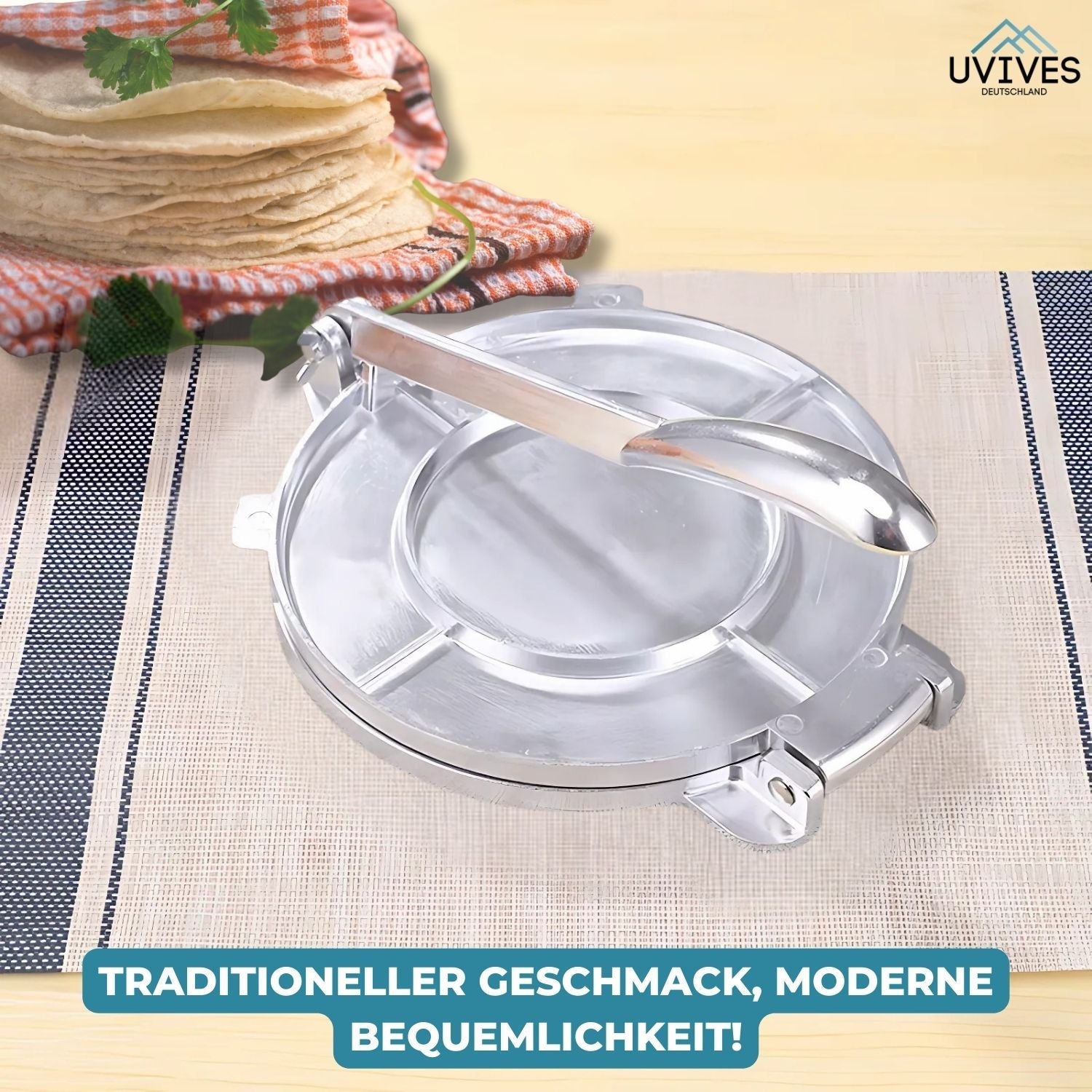 FlattaTilla™ - Maak tortilla's in een handomdraai