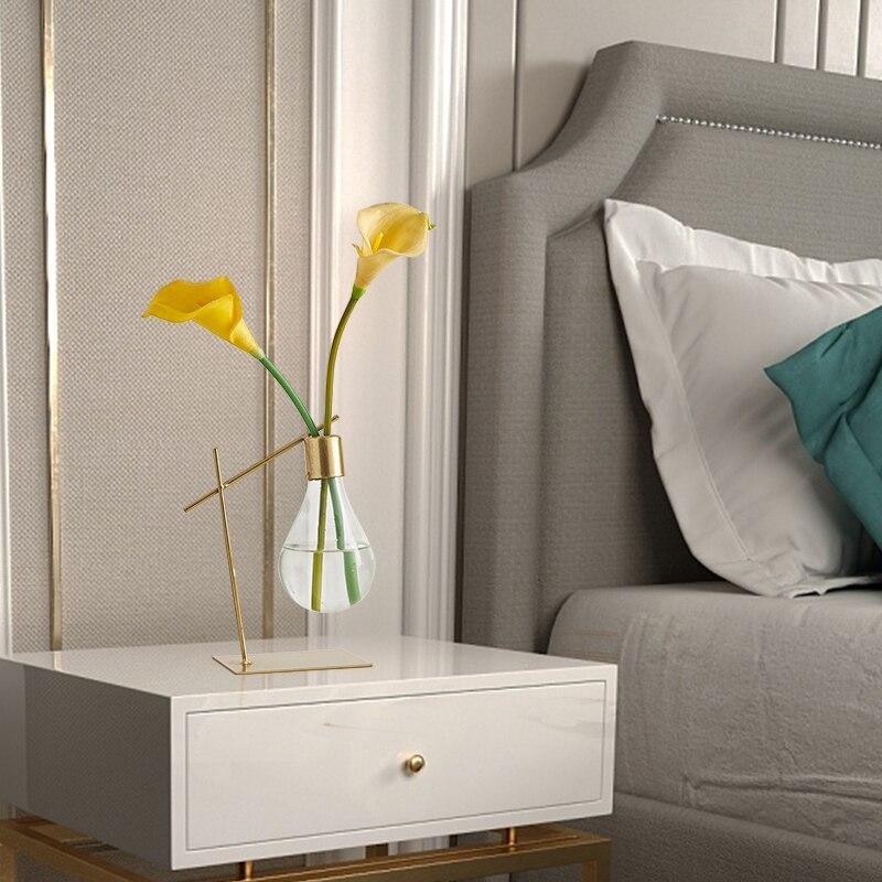 Moderne Heldere Glazen Bolvaas voor Stijlvolle Woondecoratie