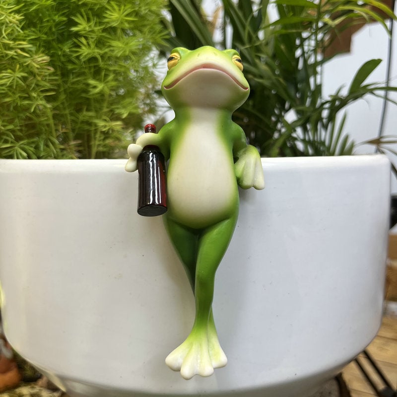 FrogWhimsy - De brutale decoratie voor potten & tuinen