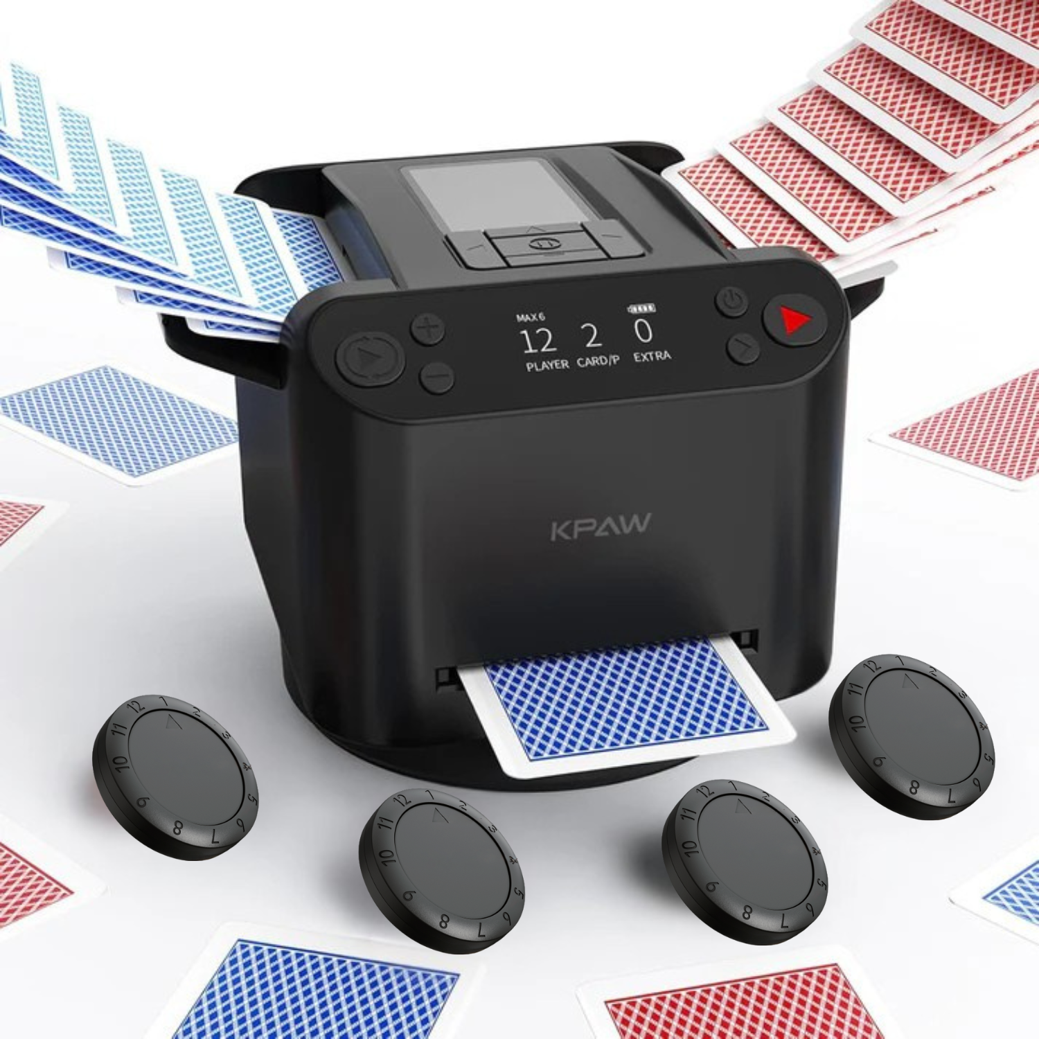 Klassieke Houten Kaartenspeeldealer Lade