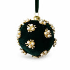 Kerstballen | Fluwelen Bekleding | Schuimkern