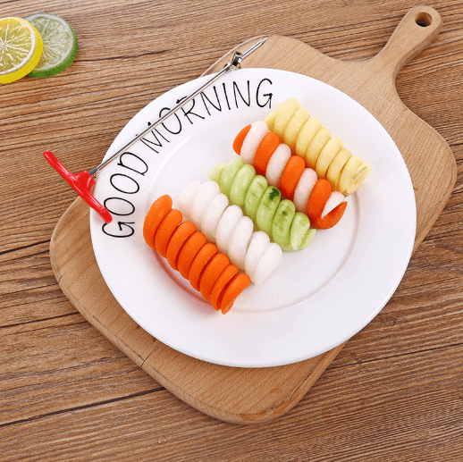 1+1 GRATIS | NutriSpiral - Groente- en fruitspiraalmes