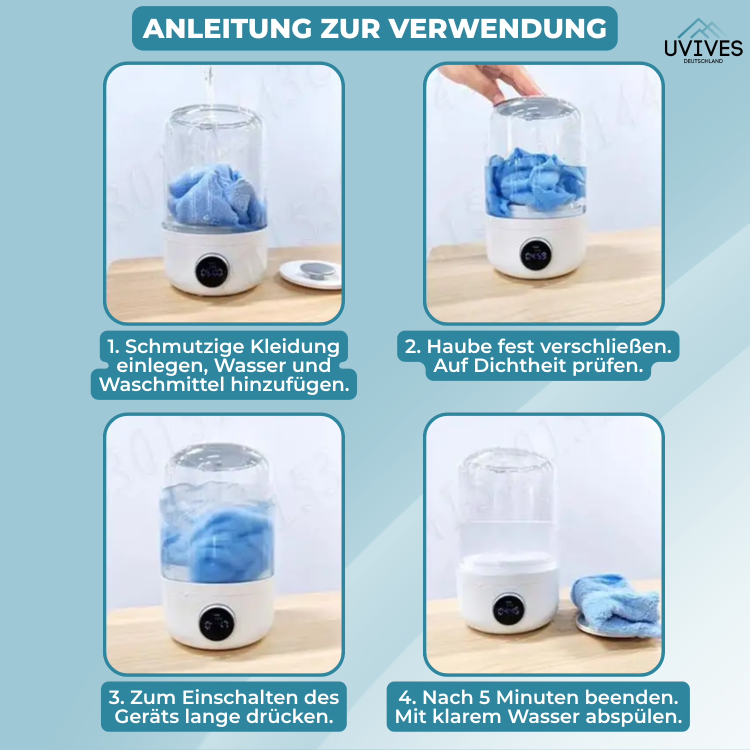 WashPod Go - Schone was. Overal. Altijd.