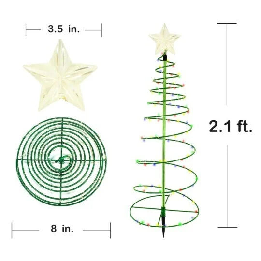 50% KORTING | StarryTree - Metalen Kerstboom op zonne-energie [Laatste dag korting]