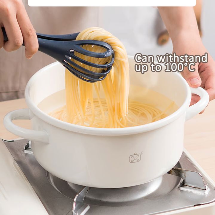 1+1 GRATIS | TongiWhisk - Multifunctionele garde en voedselklem