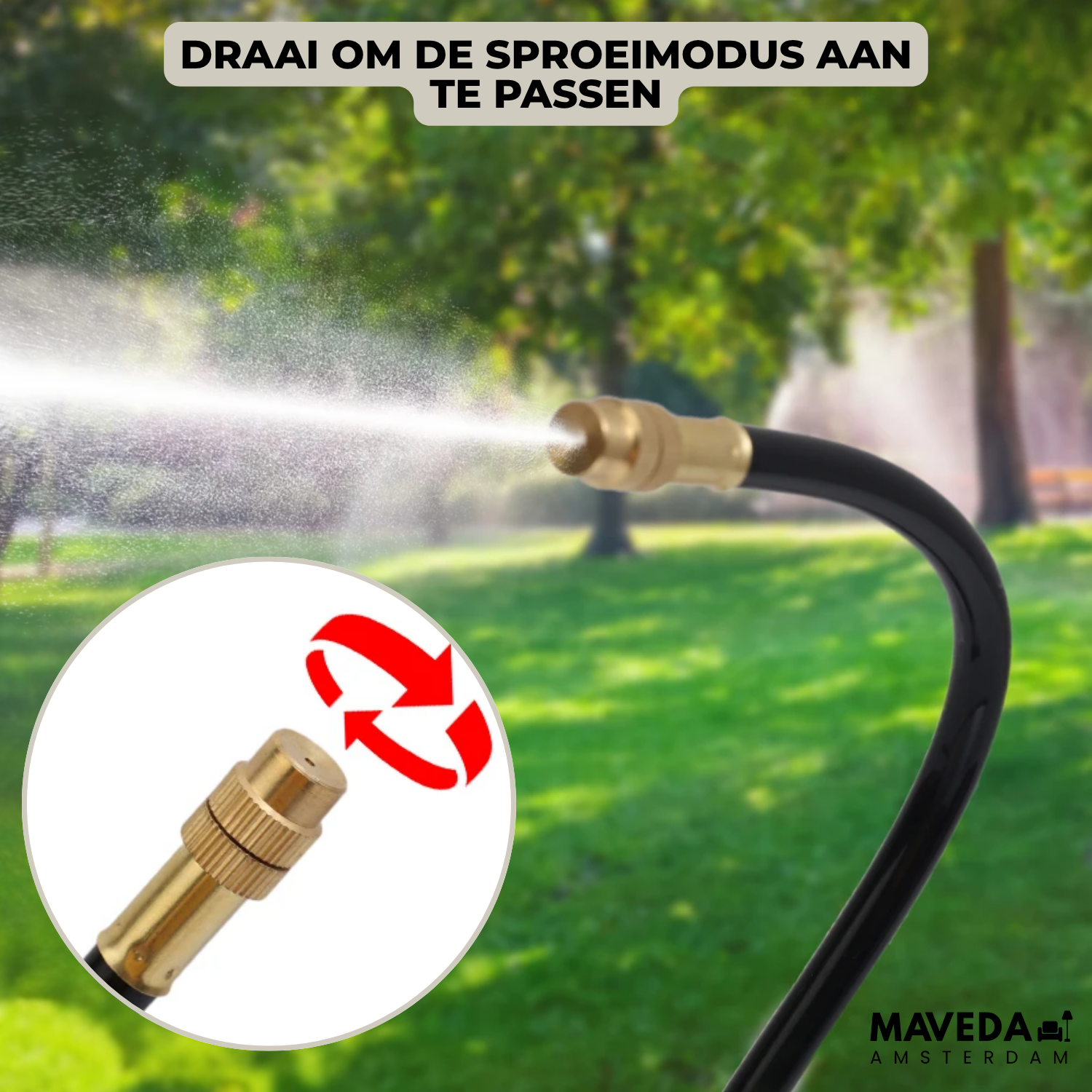 GardenGlow - Slimme tuinirrigatie & koelen met één druk op de knop