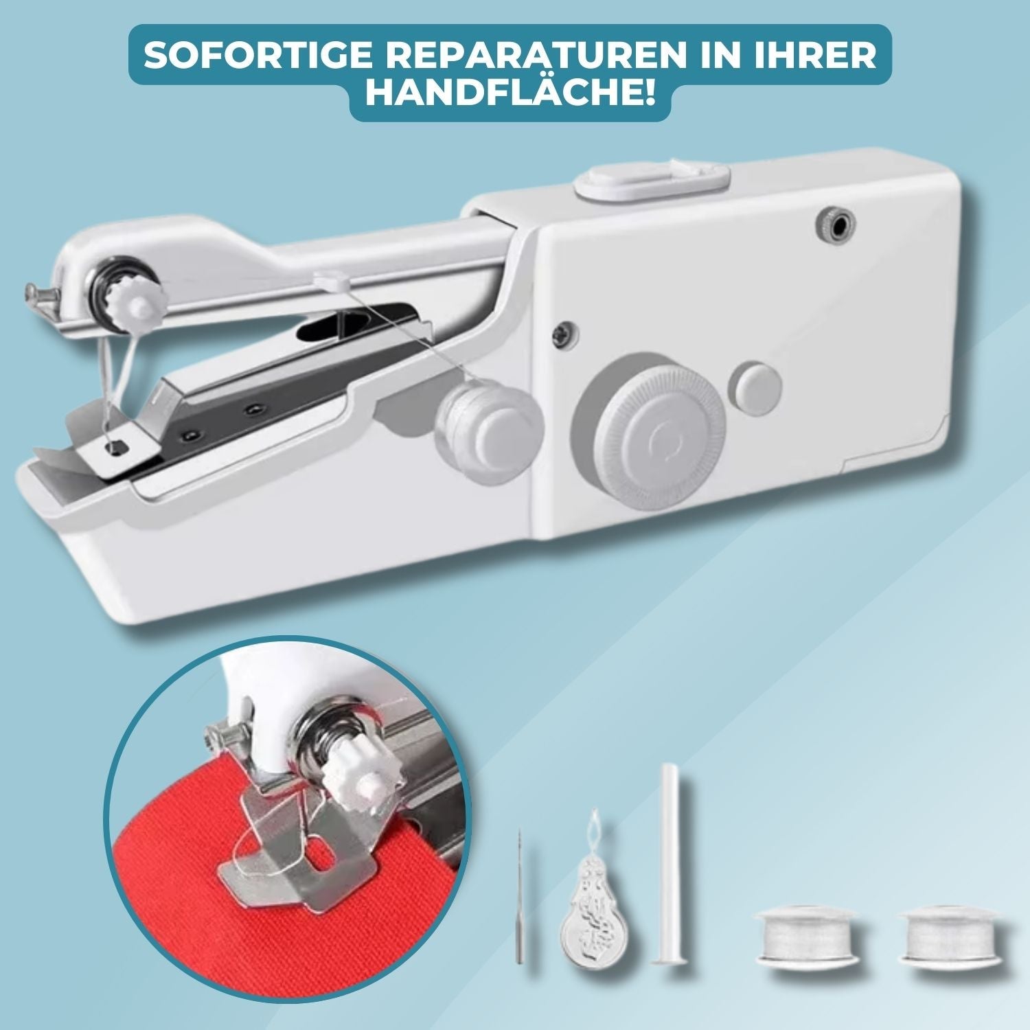 FabriSnap™ - Dit compacte apparaat naait moeiteloos en onzichtbaar