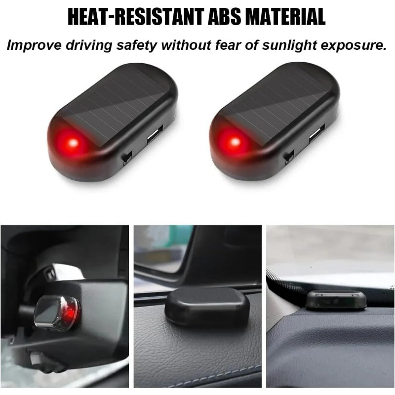 Zonne-energie Auto Alarm Beveiligingslamp