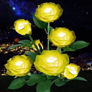 RoseGlow - Romantische tuinverlichting zonder elektriciteit