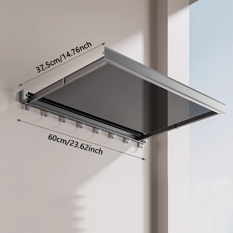 LiftFold - Room aluminium opvouwbaar kledingrek