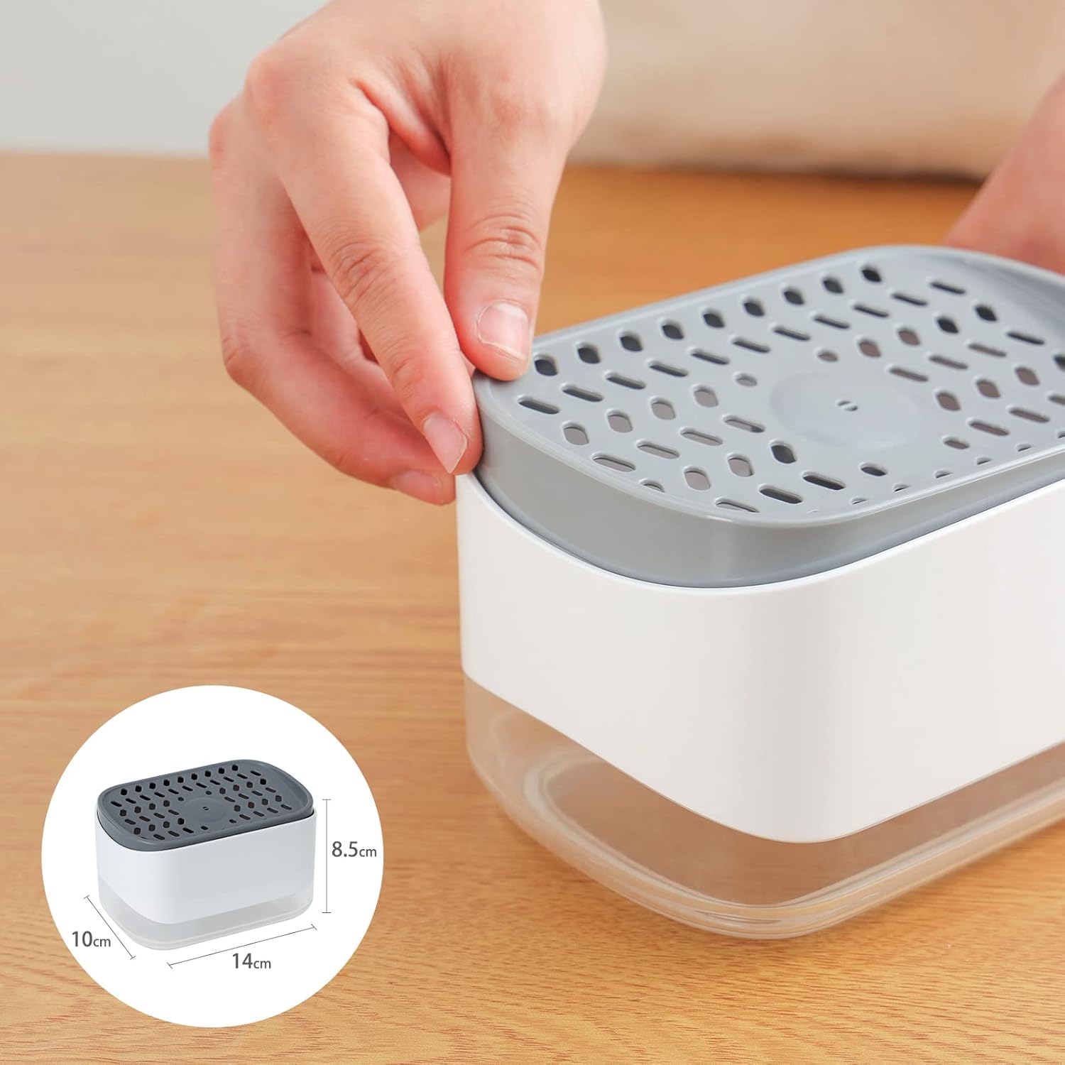 SoapEase – Afwasmiddel met één druk op de knop, razendsnel en schoon