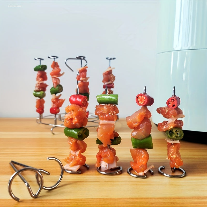 5+5 GRATIS | GrillElevate™ - De roestvrijstalen spiesen voor gelijkmatig en perfect grillen