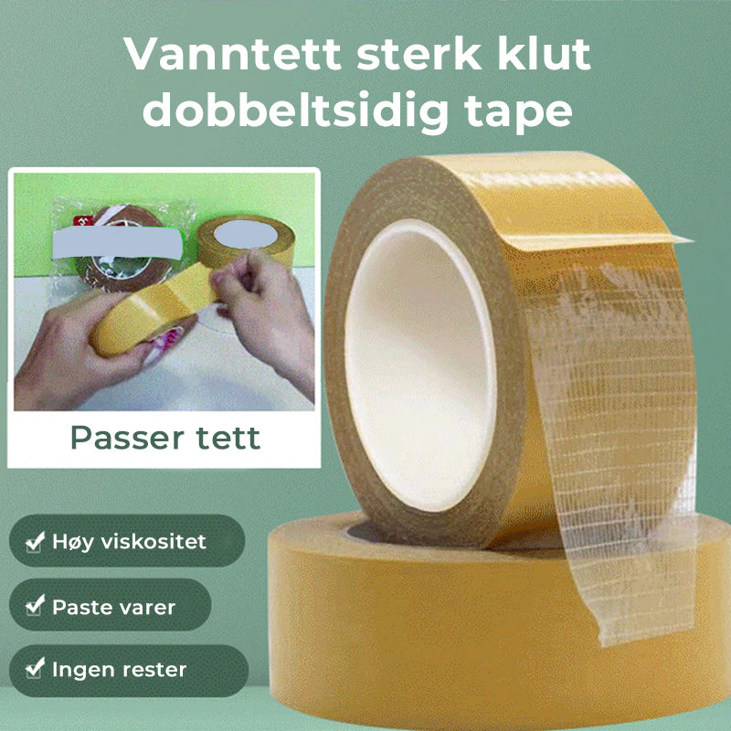 GripTex - Ultrasterke dubbelzijdige textieltape voor elk oppervlak