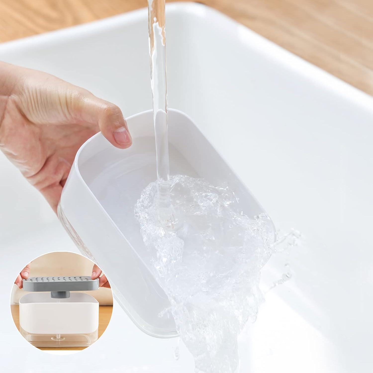 SoapEase – Afwasmiddel met één druk op de knop, razendsnel en schoon