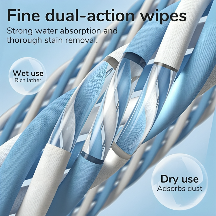 Professionele glasreiniger met waterspray