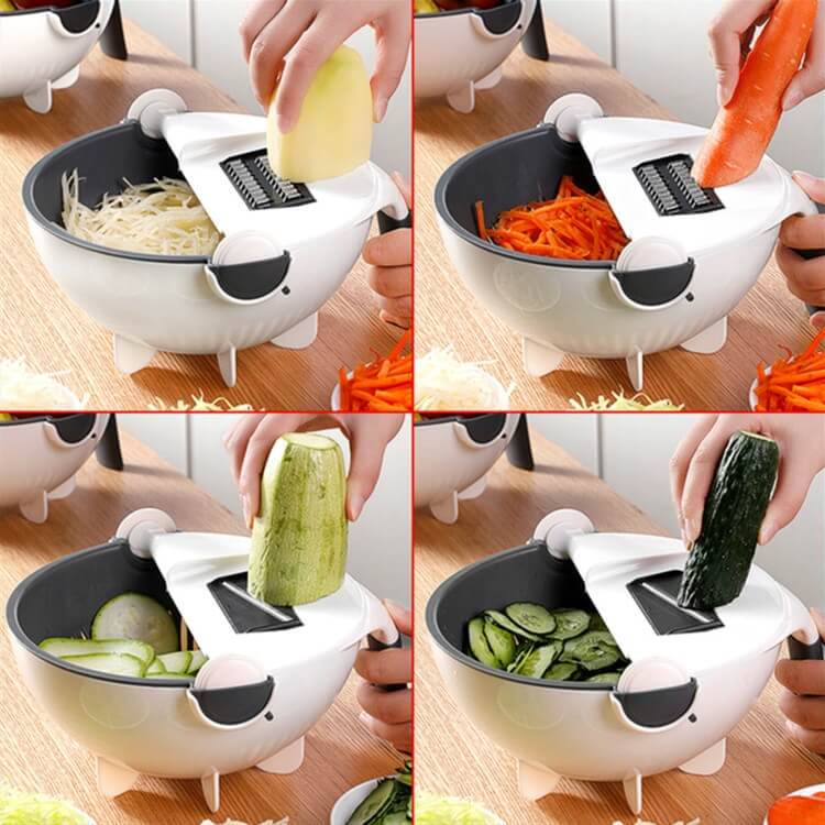 VeggiPro - 7-in-1 groentesnijder met accessoires