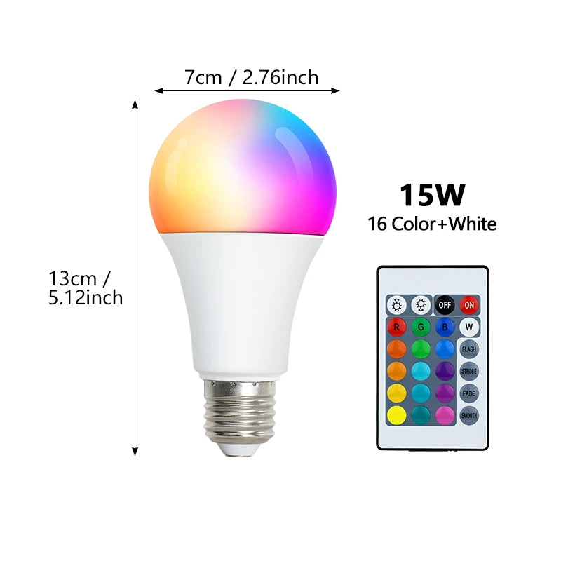 Slimme afstandsbediening RGB LED sfeerlampje