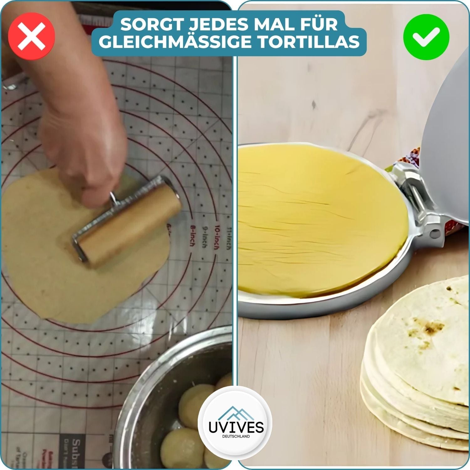 FlattaTilla™ - Maak tortilla's in een handomdraai