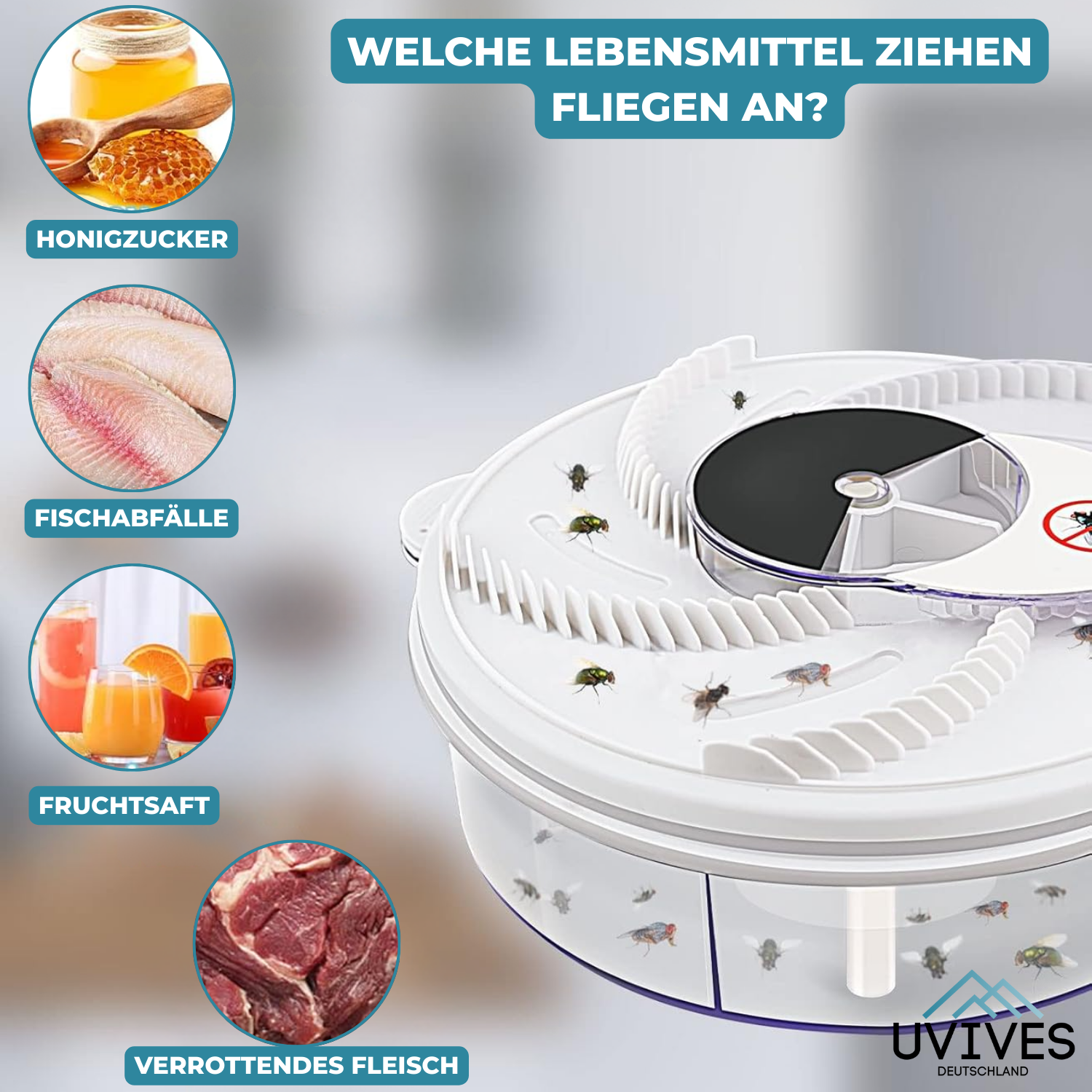 FlyFree™ - Stil & chemicaliënvrij tegen vliegen