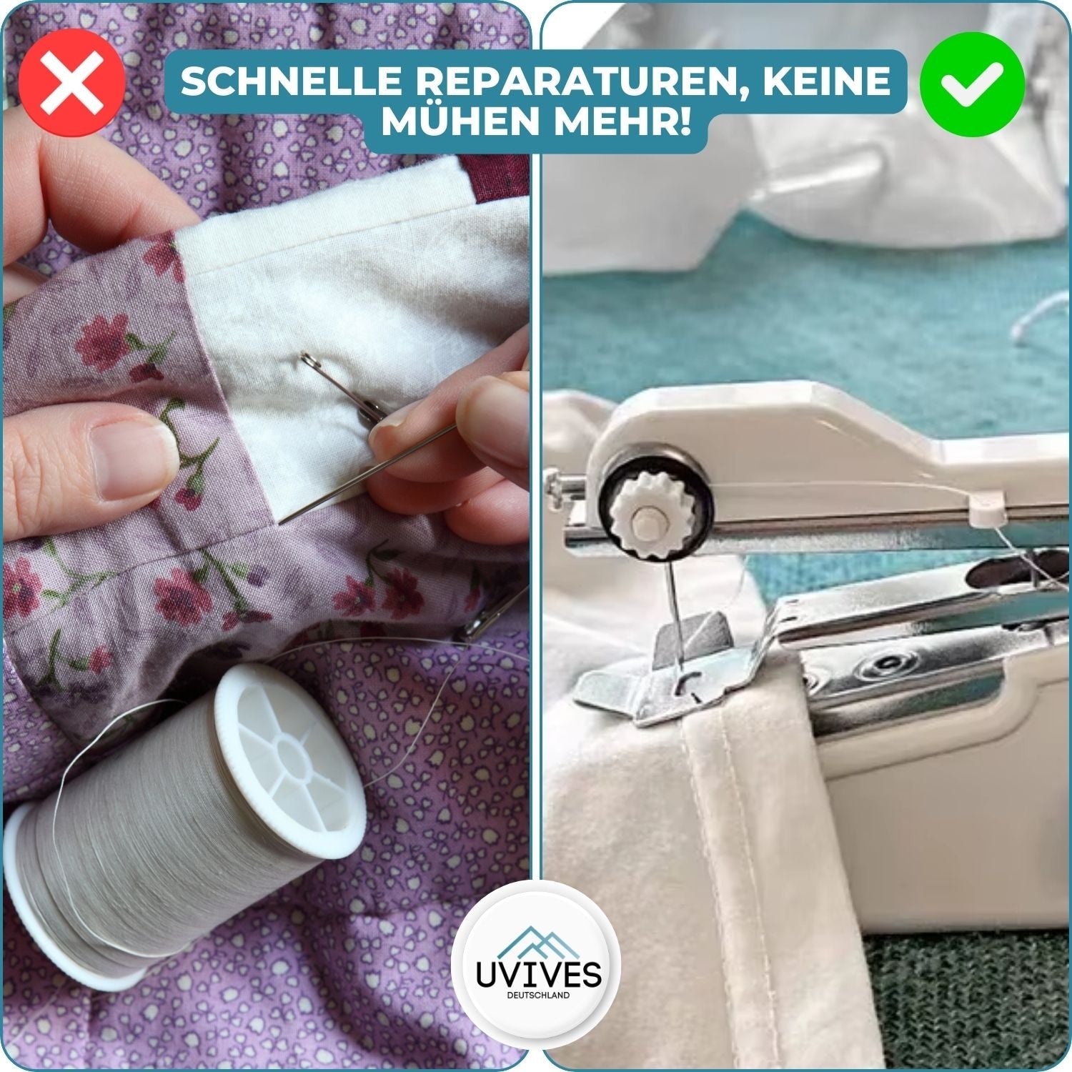 FabriSnap™ - Dit compacte apparaat naait moeiteloos en onzichtbaar
