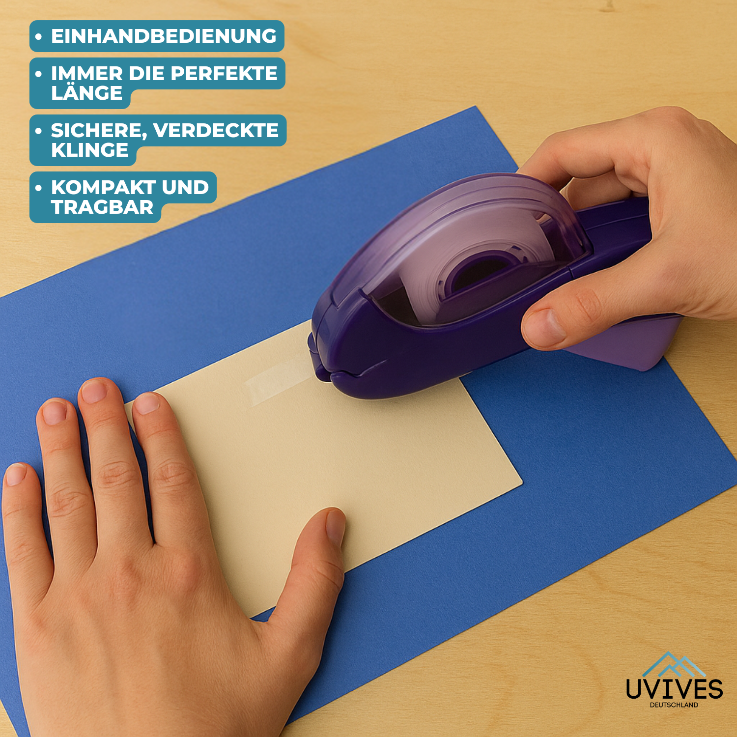 TapeMate – plakband met één klik, zonder stress!