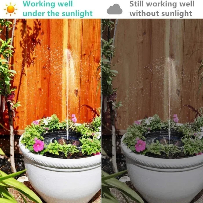 Zonne-energie Instant Fontein voor Gemakkelijke Tuinrust