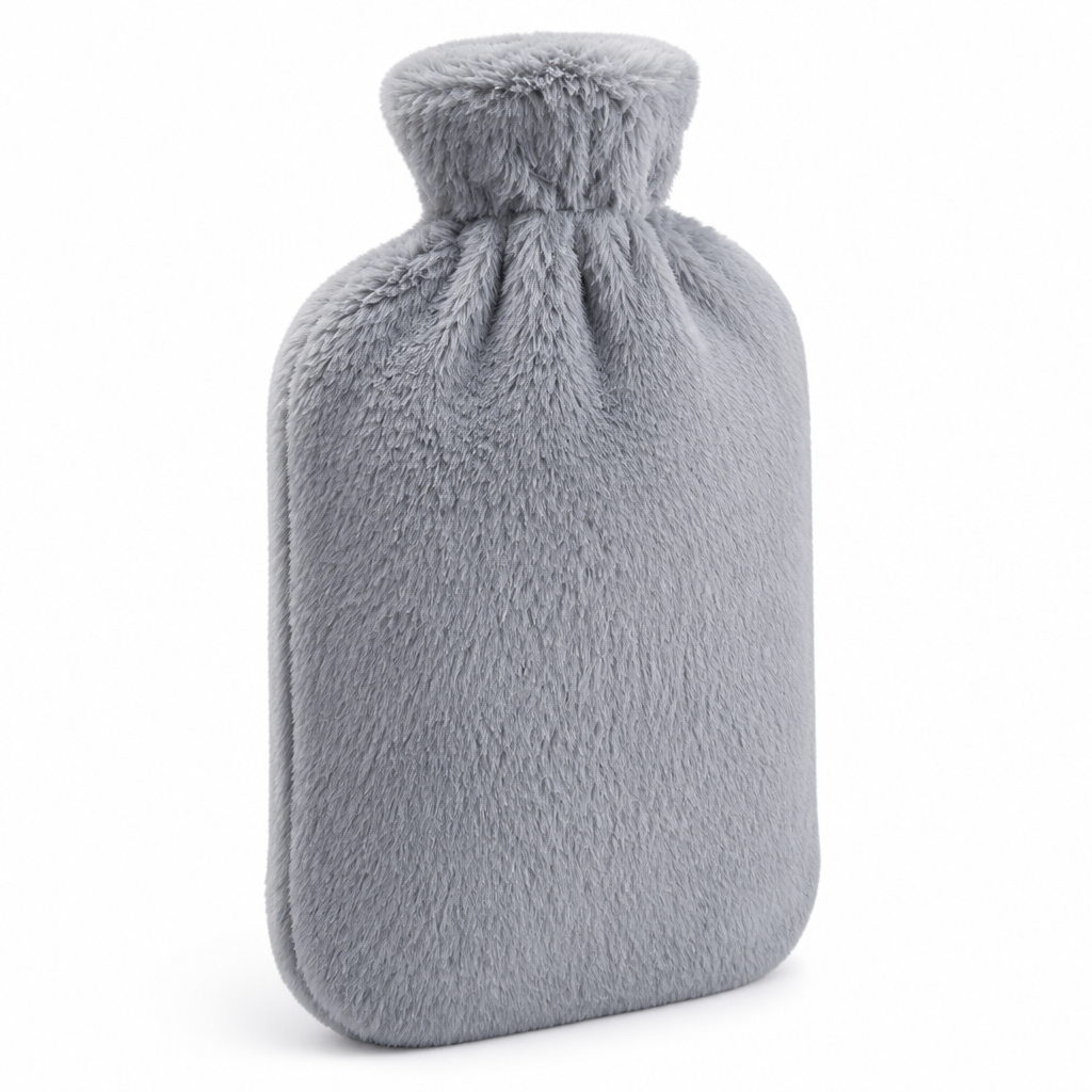 Warmwaterkruik | Zachte pluche hoes | Langdurige warmte