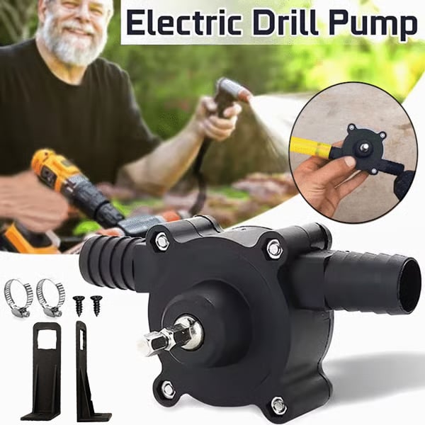 DrillPump Pro - Je boormachine wordt een mobiele pomp