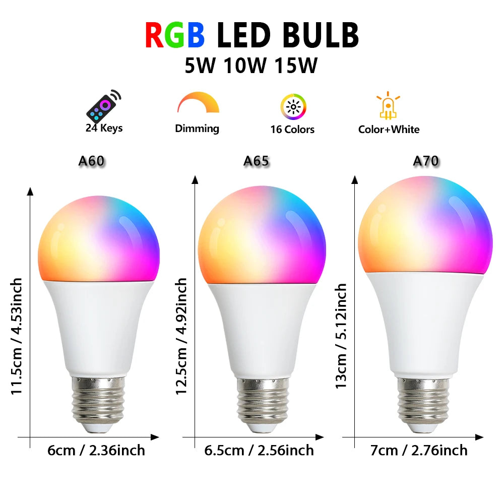 Slimme afstandsbediening RGB LED sfeerlampje