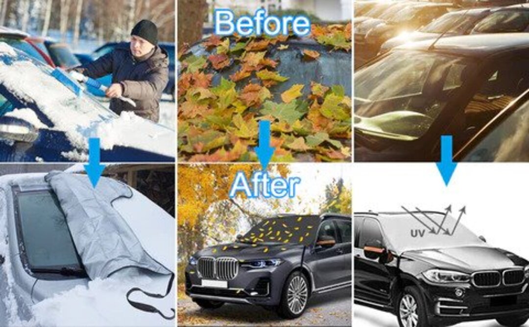 Magnetische Vorstbescherming Auto Voorruithoes