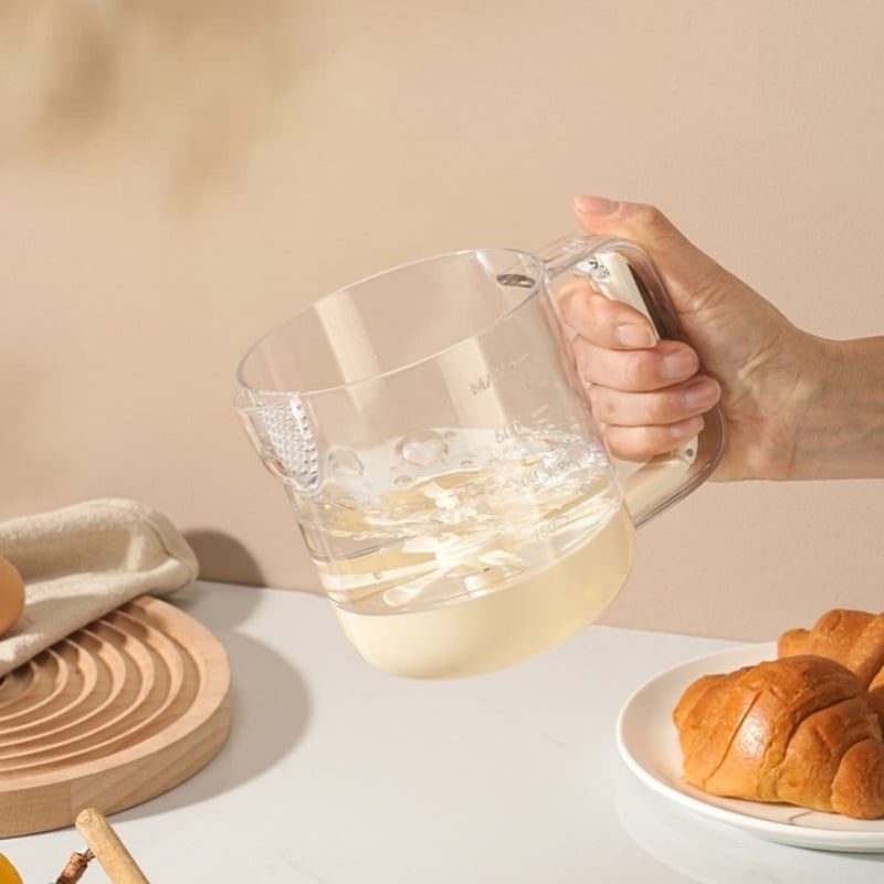 MixMaster Cup - roeren, meten, filteren in één handvat!