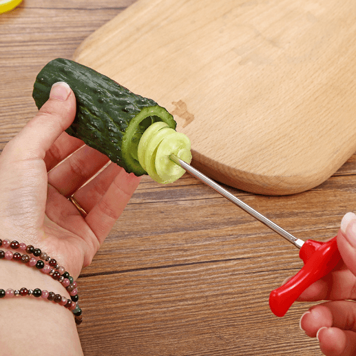 1+1 GRATIS | NutriSpiral - Groente- en fruitspiraalmes